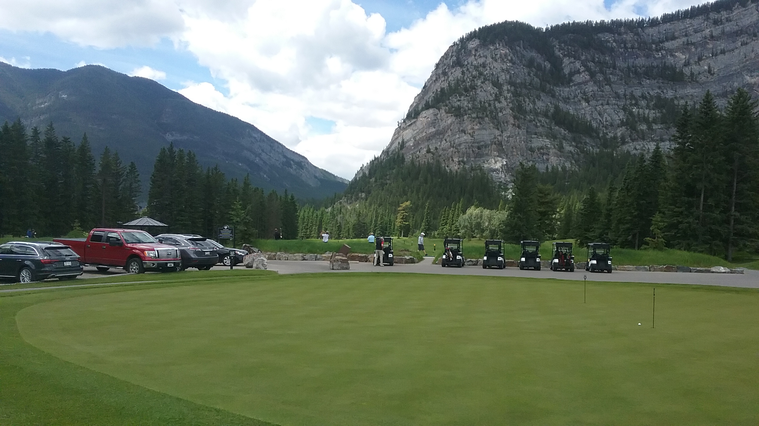 banff springs golf course tour